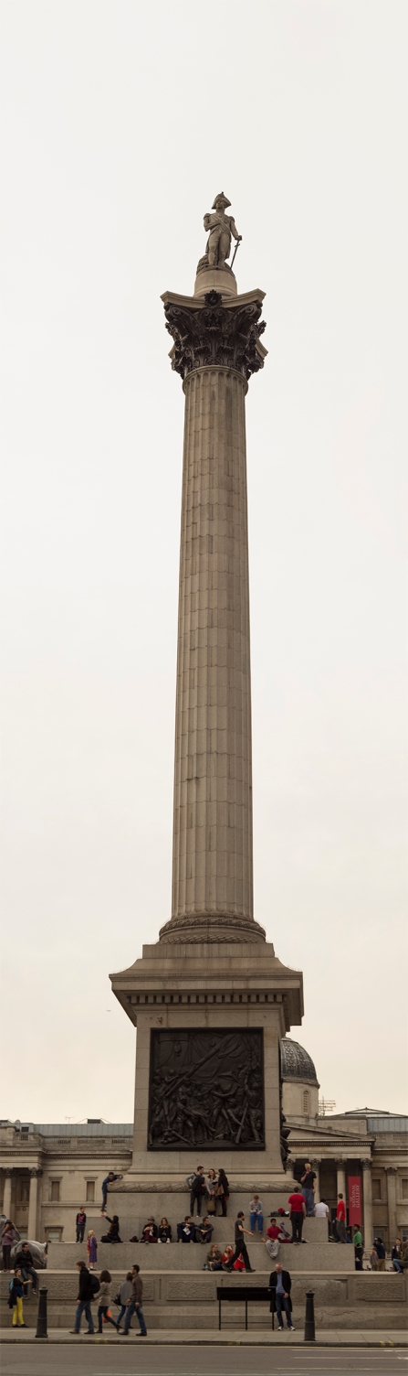 Nelson's Column at Trafalgar Square, London. By Jameson Gardner